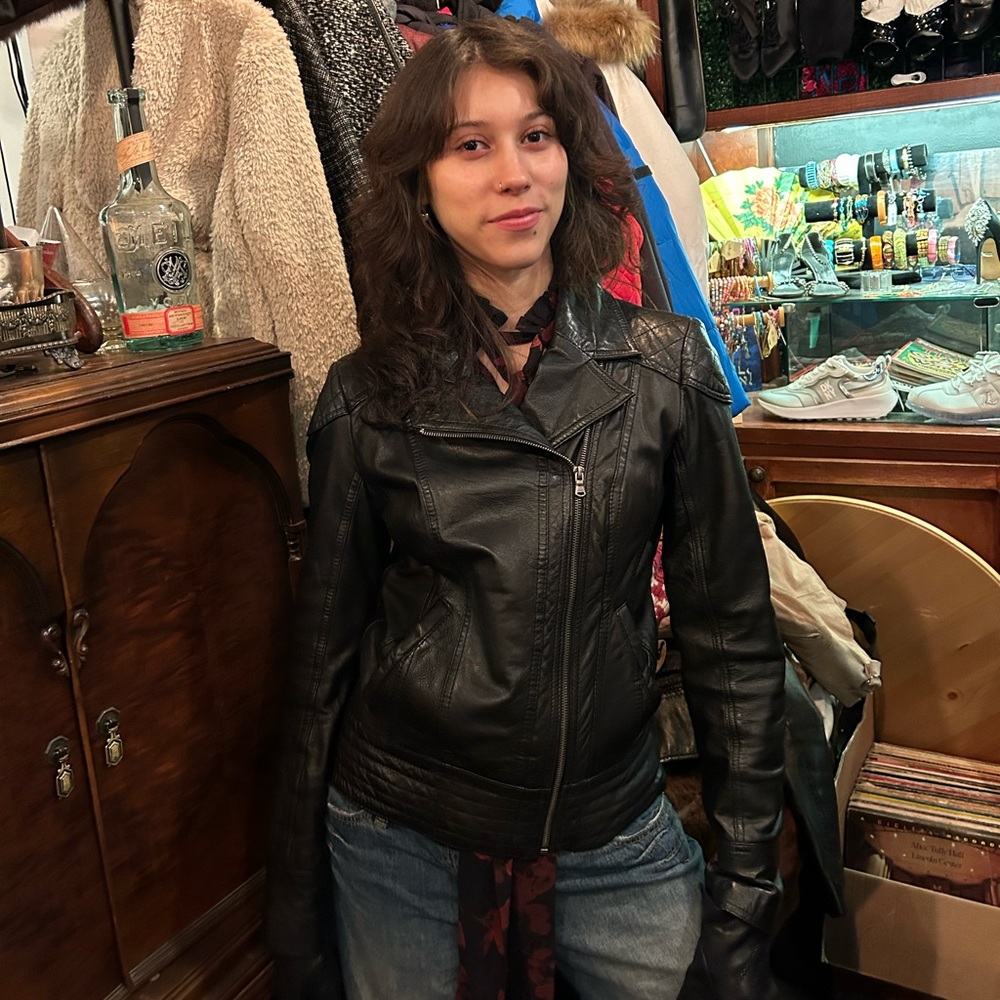 Guess Genuine Leather Jacket